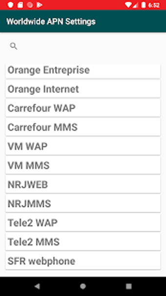 Image 0 for Worldwide APN Settings