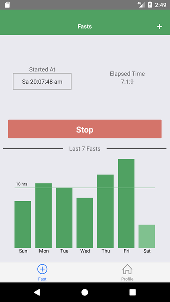Imagen 3 para Vora - Fasting Tracker