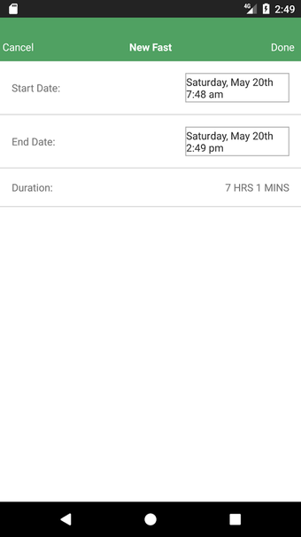 Imagen 1 para Vora - Fasting Tracker