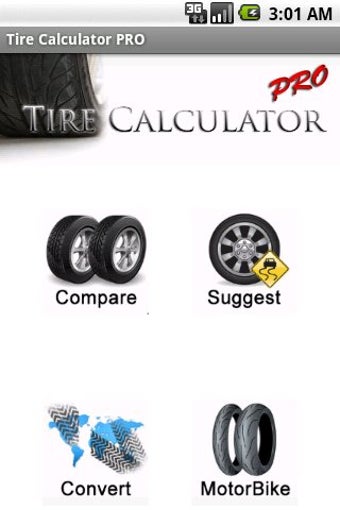 Image 1 for Tire Calculator PRO