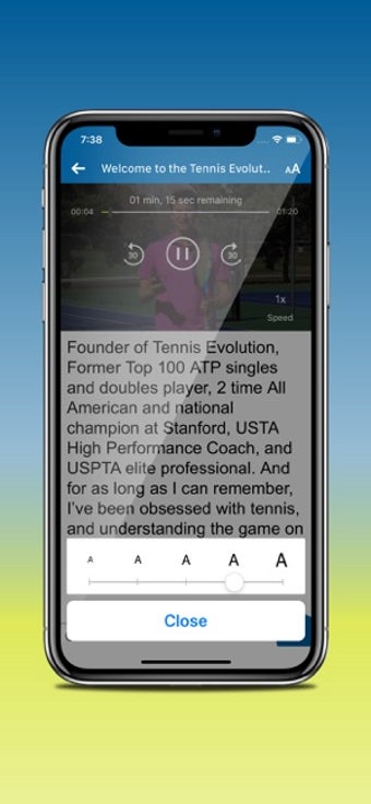 Image 0 for Tennis Evolution