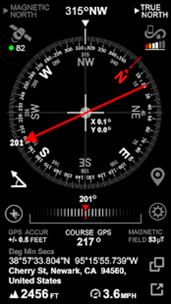 Imagen 1 para DIGITAL COMPASS GPS SMART…