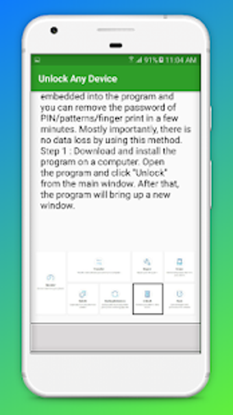 Imagen 2 para Unlock any Device Methods…