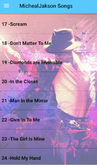 Michael Jackson Songs Offline (45 songs) Display Captures 3