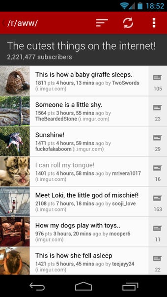 Image 2 for RedReader Beta
