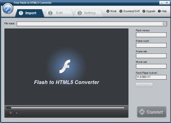 Image 0 for Free Flash to HTML5 Conve…