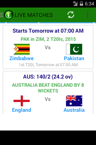 Imagen 1 para CricInstant Cricket Score…
