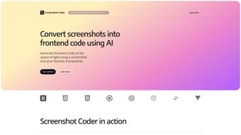 Image 0 for Screenshot Coder