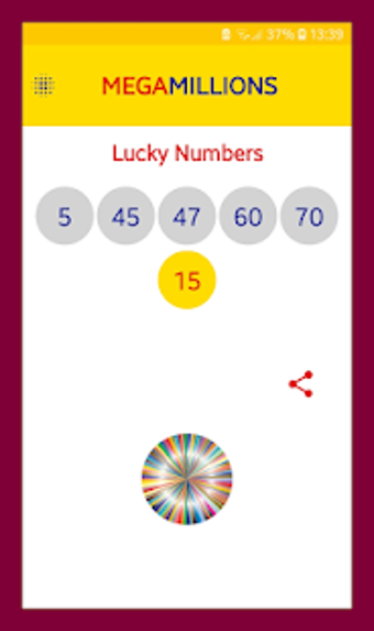 Imagen 1 para Mega Millions Lucky Numbe…