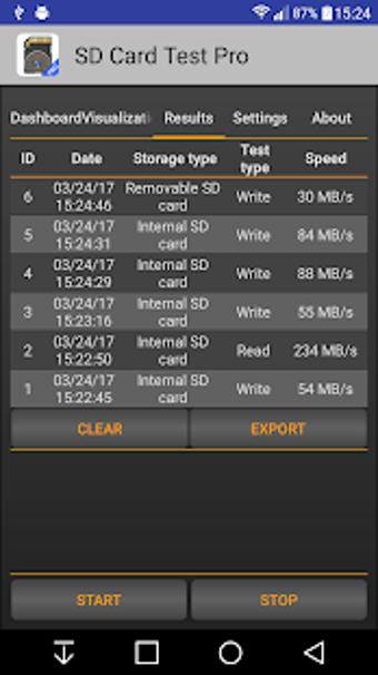Image 1 for SD Card Test Pro