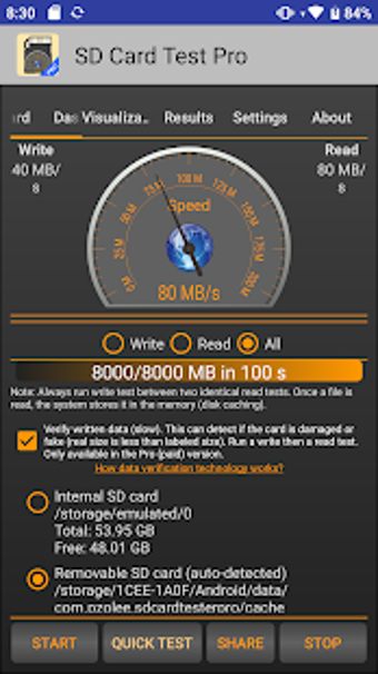 Image 3 for SD Card Test Pro