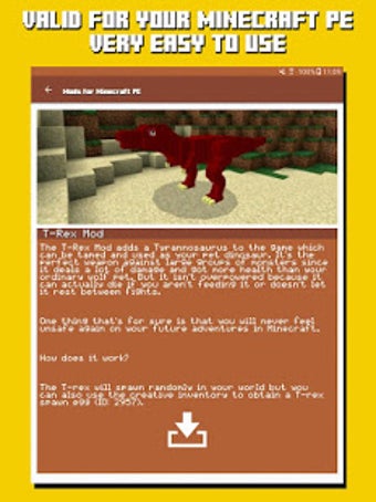 Image 1 for Mods for Minecraft PE