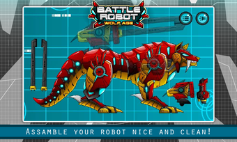 Imagen 3 para Battle Robot Wolf Age Ass…