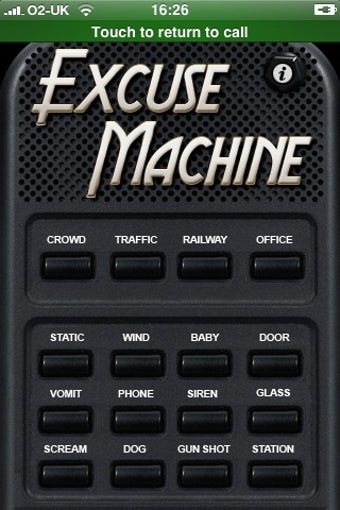 Image 0 for Excuse Machine
