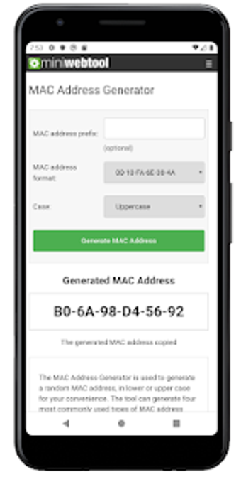 Image 2 for MAC Address Generator