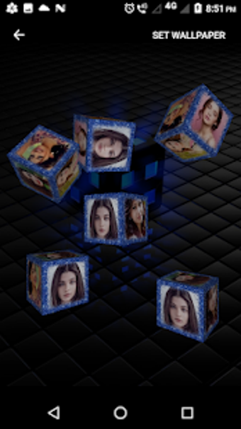 Image 0 for 3D Photo Cube Frame Live …