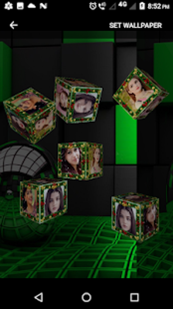 Image 1 for 3D Photo Cube Frame Live …