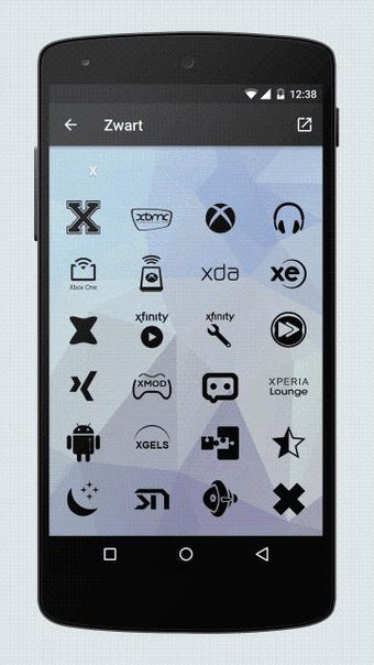 Image 1 for Zwart - Black Icon Pack
