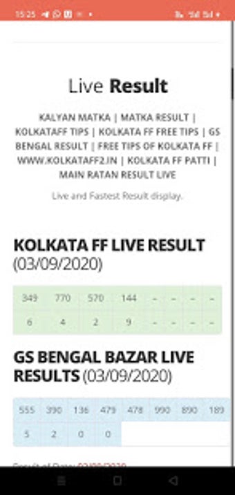 Image 0 for Kolkata ff