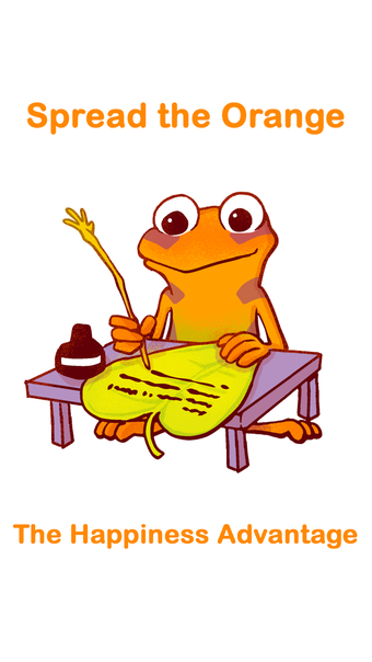 Image 2 for Orange Frog Sticker Pack