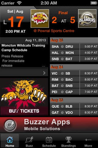 Image 0 for Moncton Wildcats Official…