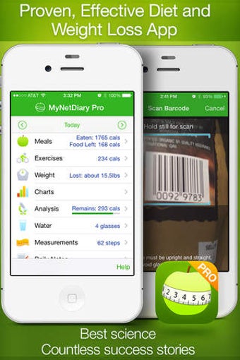 Image 0 for MyNetDiary PRO - Calorie …