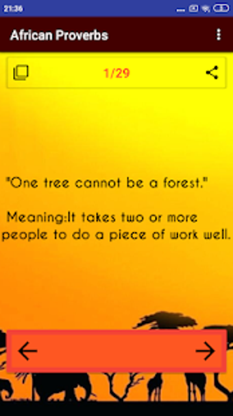 Imagen 2 para African Proverbs With Mea…
