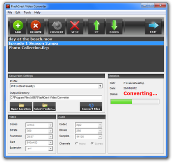 Image 0 for FlashCrest Video Converte…