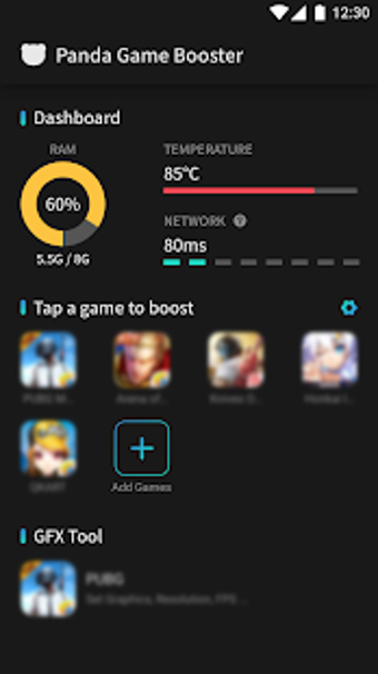 Image 0 for Panda Game Booster & GFX …