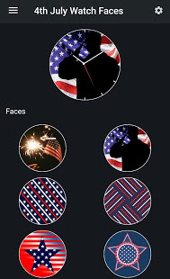 Image 1 for 4th of July Watch Face