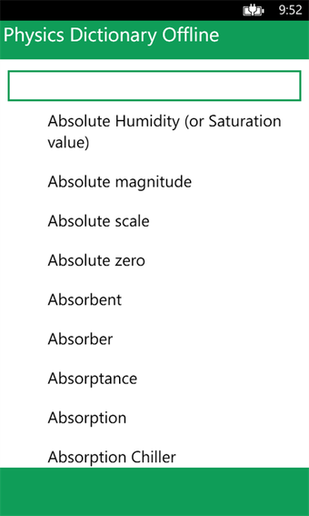 Imagen 1 para Physics Dictionary Offlin…