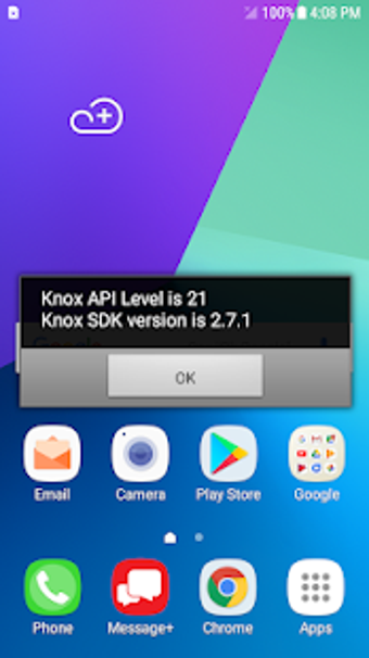 Imagen 1 para Knox API Check