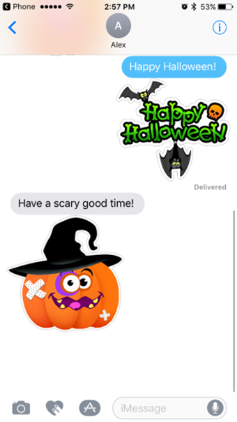Image 2 for Funny Foods Halloween sti…