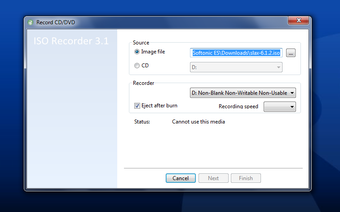 Image 0 for ISO Recorder (Windows Vis…