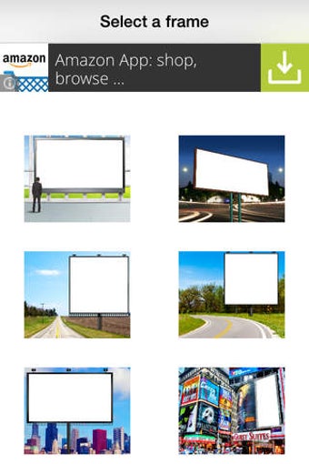 Image 0 for Billboard Photo Frames De…