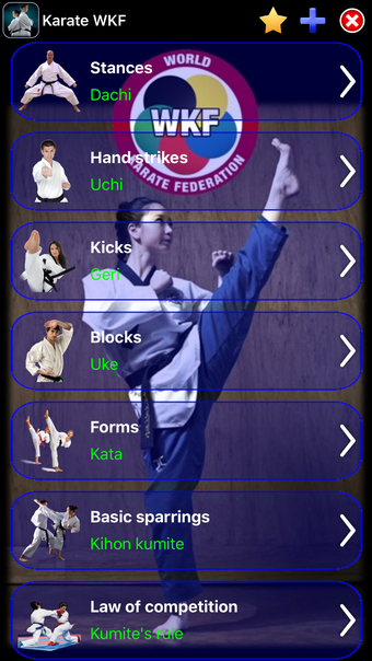 Image 0 for Karate WKF