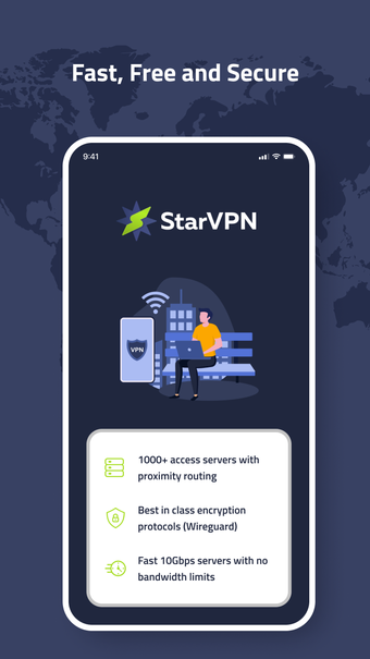 Image 3 for StarVPN: Private & Secure…