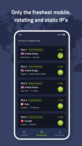 Image 5 for StarVPN: Private & Secure…
