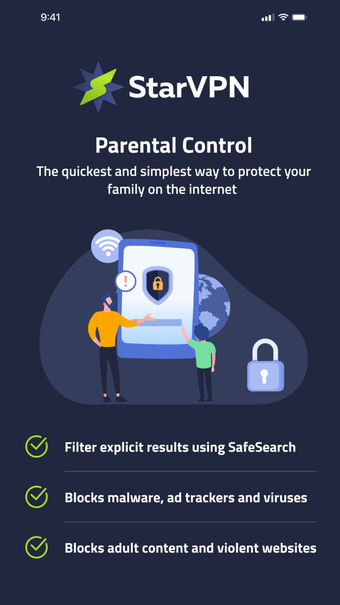 Imagen 4 para StarVPN: Private & Secure…