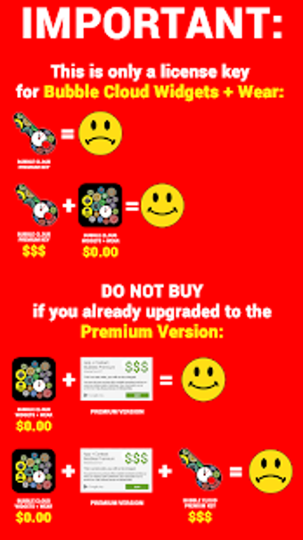 Image 1 for Bubble Cloud Premium Key