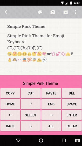 Image 2 for Simple Pink Emoji Keyboar…