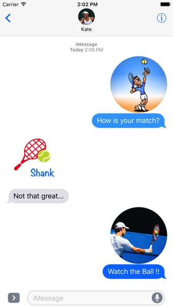 Imagen 1 para Fun Tennis Stickers