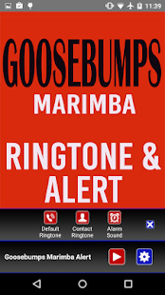 Image 2 for Goosebumps Marimba Ringto…
