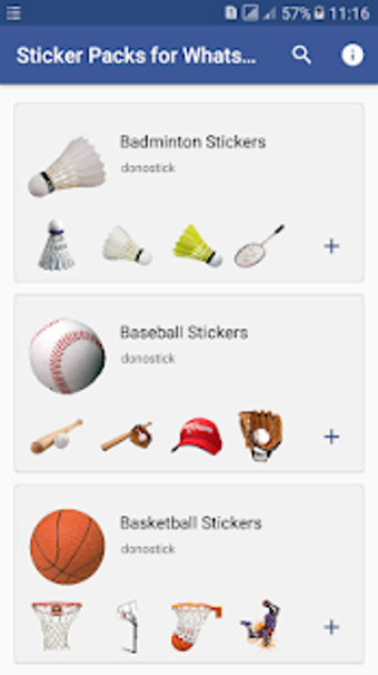 Image 1 for Sport Stickers for WhatsA…