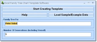 Image 0 for Excel Family Tree Chart T…