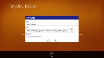 Image 1 for TinyURL Tracker for Windo…