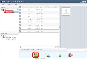 Image 5 for Xilisoft iPhone Contacts …