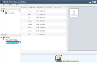 Image 2 for Xilisoft iPhone Contacts …