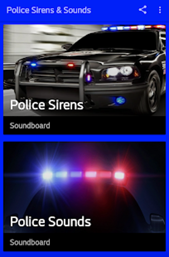 Image 1 for Police Siren Sounds & Rin…