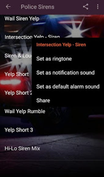 Image 2 for Police Siren Sounds & Rin…